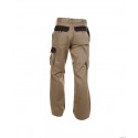 Pantalon BOSTON 245gr DASSY Dos beige noir