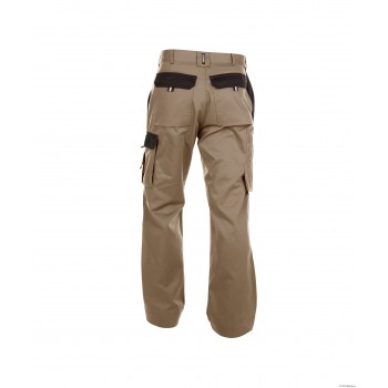 Pantalon BOSTON 245gr DASSY Dos beige noir