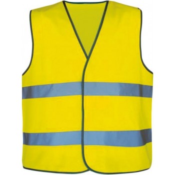 Gilet sécurité fluo Motard haute visibilité avec Pochette