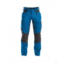 Pantalon HELIX lycra stretch DASSY bleu azur gris anthracite