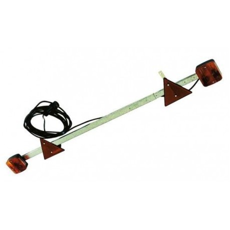 Rampe de signalisation agricole extensible de 2.5 m