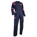 Combinaison 2 ZIPS femme marine rose ORGE LMA I Sécurama
