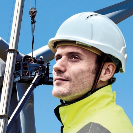 Casque professionnel pour travail en hauteur