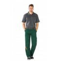 Pantalon de travail Visline PLANAM poly coton 285 gr vert orange noir