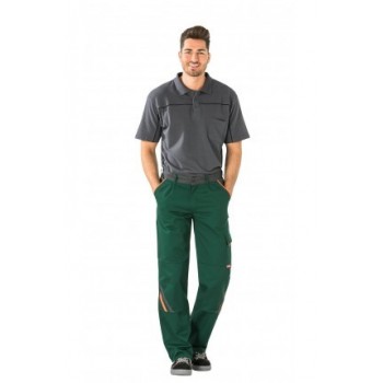 Pantalon de travail Visline PLANAM poly coton 285 gr vert orange noir