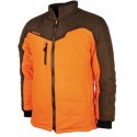 Blouson chasse réversible SOMLYS haut de gamme orange