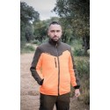 Blouson chasse réversible SOMLYS haut de gamme orange