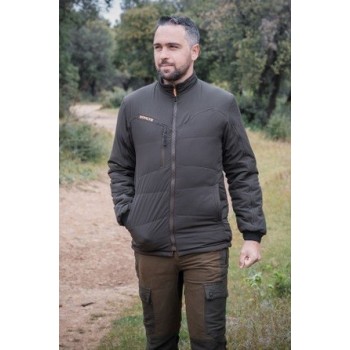 Blouson chasse réversible SOMLYS haut de gamme marron