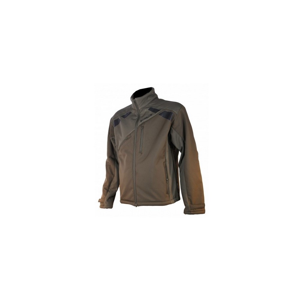 Veste newtek softshell verte 420 sherpa Somlys Veste newtek softshell verte 420 sherpa Somlys
