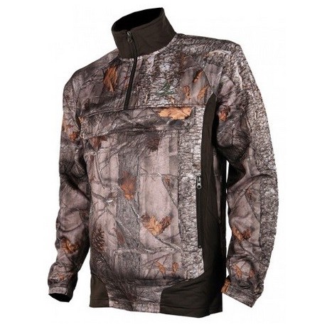 Sweat chasse T290 TREELAND polarsan camo Forest souple et léger