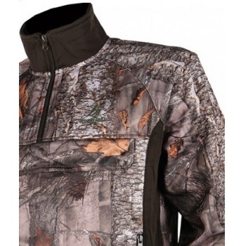 Sweat chasse T290 TREELAND polarsan camo Forest souple et léger