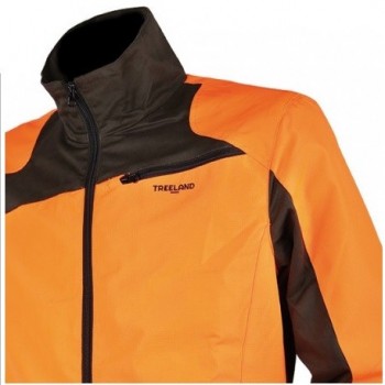 Veste Maquisard TREELAND haut de gamme orange imperméable