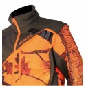 Veste SOMLYS habillée Softshell Newtek sherpa camouflage orange
