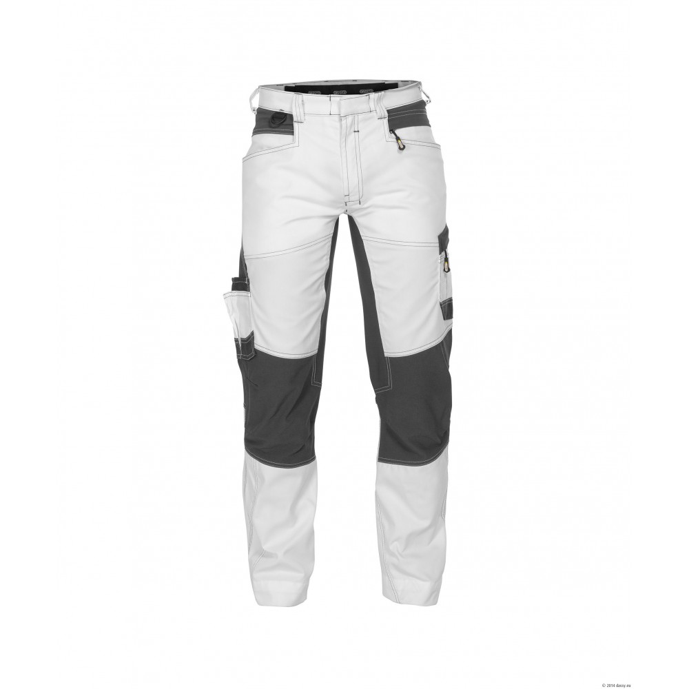 Pantalon de Travail Stretch HELIX peintre blanc gris DASSY I PB Securama