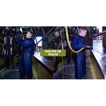 Tablier de traite AGRIHEALTH sans manche