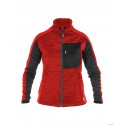 Veste polaire femme CONVEX WOMEN haut de gamme DASSY rouge