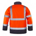 7ROPO ou 7 ROPY Parka haute visibilité 4 en 1 orange COVERGUARD