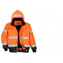 Blouson 3 en 1 orange chaud portwest