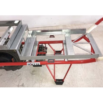 Plateau galva spécial viticulture brouette ZOETTE