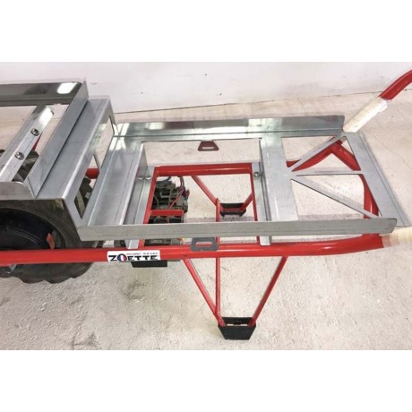 Plateau galva spécial viticulture brouette ZOETTE