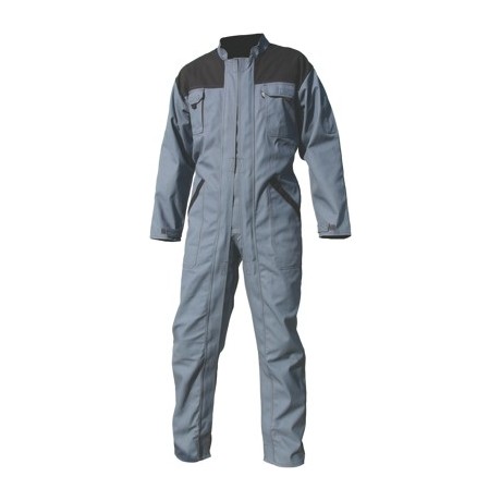 Combinaisons TYPHON double fermeture gris noir GROUPAMA