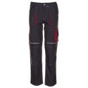 PLANAM pantalon confortable BASALT I securama anthracite rouge