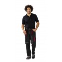 PLANAM pantalon confortable BASALT I securama anthracite rouge