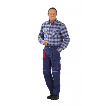 PLANAM pantalon confortable BASALT I securama marine rouge