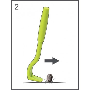 Tire tique 2 crochets maladie de Lyme H3D