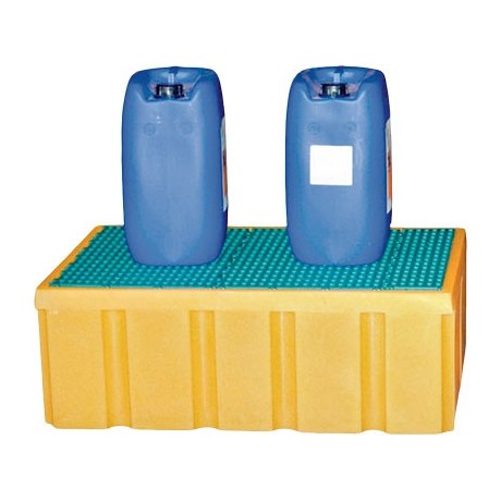 Bac paillasse avec caillebotis amovible 200 litres FIMM