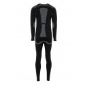 Ensemble sous vêtement thermique élasthanne PLANAM noir