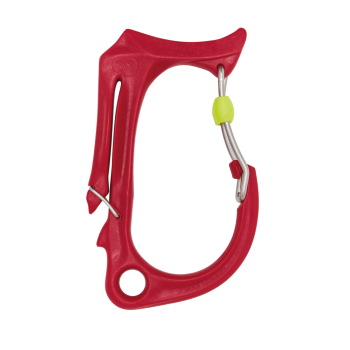Mousqueton porte outil HONOS COURANT ELAGAGE rouge