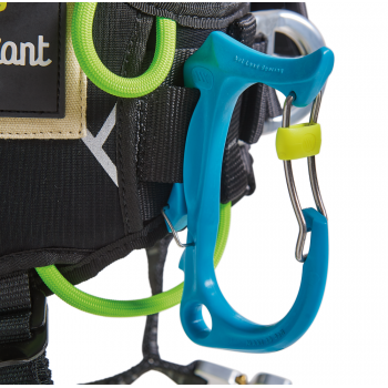 Mousqueton porte outil HONOS COURANT ELAGAGE 150mm rouge