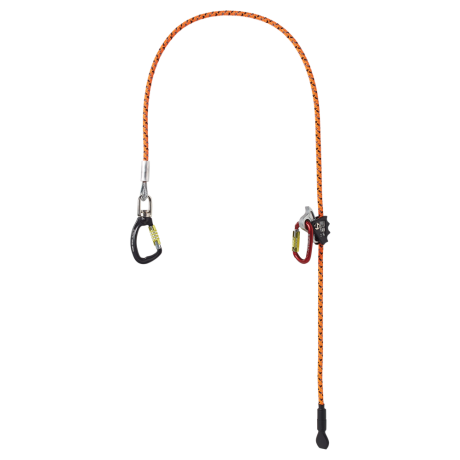 Longe d'élagage armée avec mousqueton