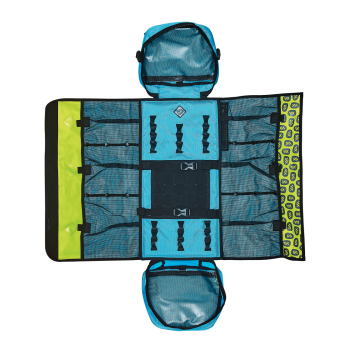 Sac de portage CROSS PRO 54L COURANT élagage blue ouvert