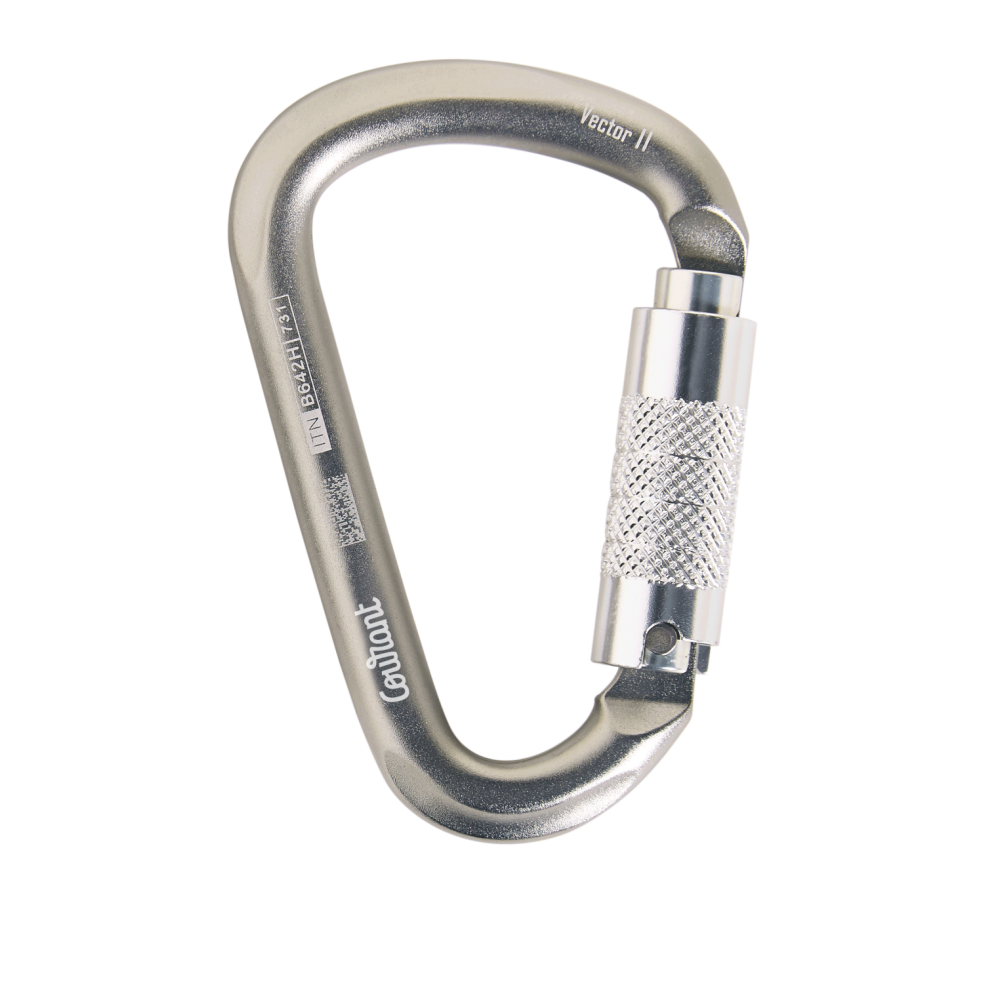 Mousqueton HMS VECTOR triple sécurité COURANT ELAGAGE