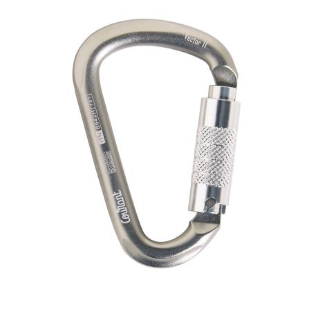 Mousqueton HMS VECTOR triple sécurité COURANT ELAGAGE