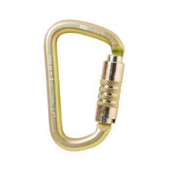 Mousqueton acier VICTO TL HMS triple sécurité 50kN COURANT