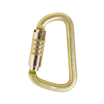 Mousqueton acier VICTO TL HMS triple sécurité 50kN COURANT