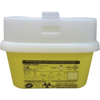 Boîte de récupération seringue DASRI