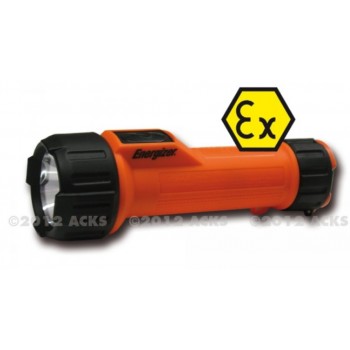 Lampe torche à leds ATEX sans piles pour zone explosives