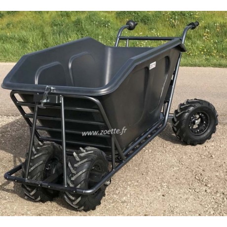 Chariot électrique ZOETTE MEGA JUMBO BAC 500L