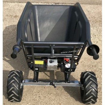 Les commandes de la brouette électrique grande capacité