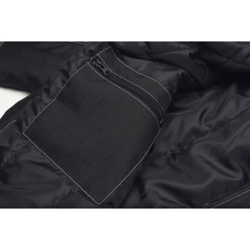 Poche intérieur de la veste BASALT noire hiver