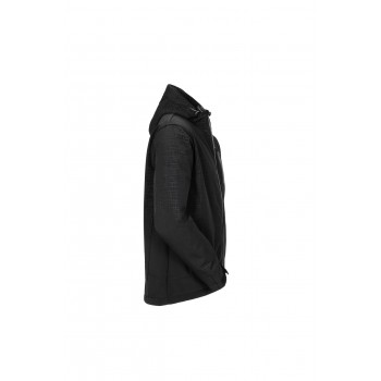 Veste softshell noir CUBE côté droit