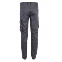pantalon de travail stretch anthracite dos