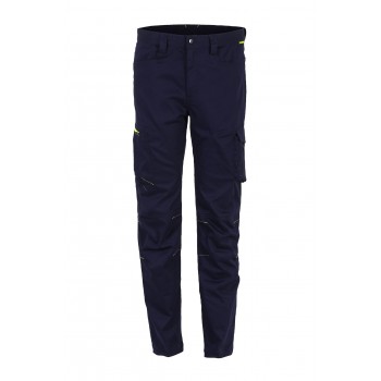Pantalon de travail stretch marine