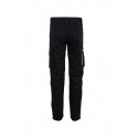 Pantalon de travail stretch noir dos