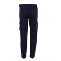 Pantalon de travail stretch marine dos