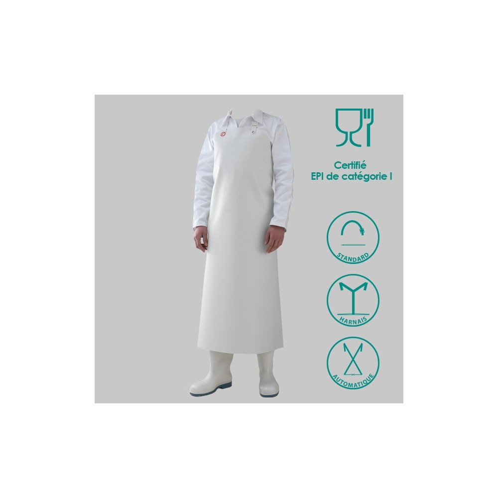 Tablier de Protection Nitrile BRAVO à manche